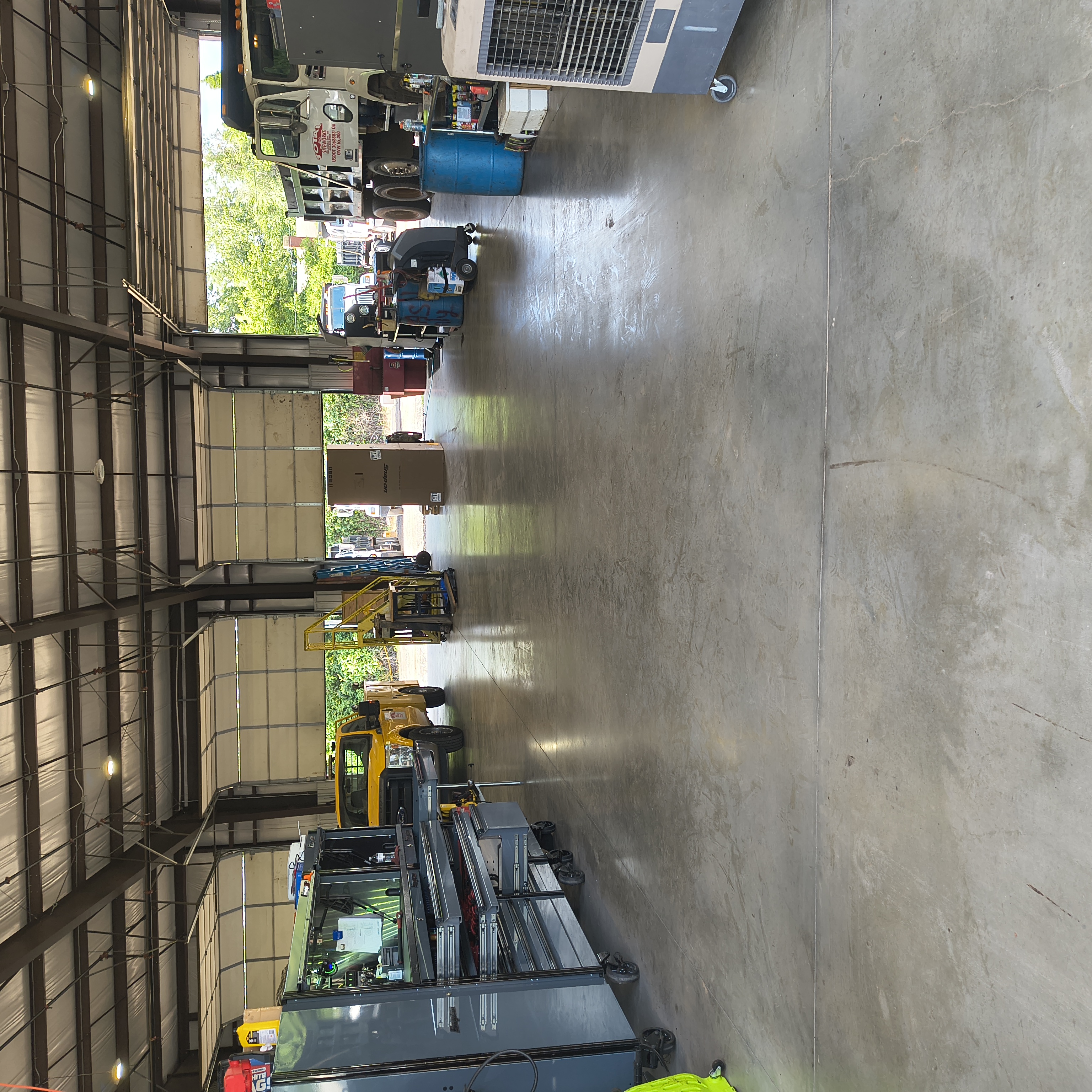 Company garage facility